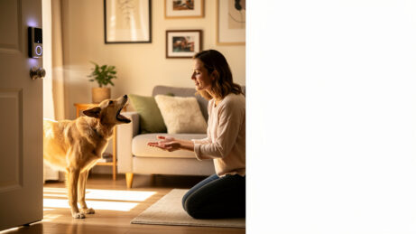 Pes s problémovým chováním během výcviku